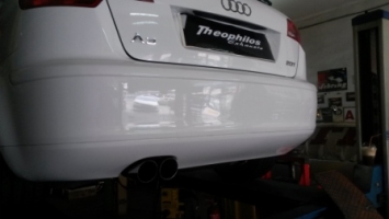 Audi A3 2.0 TFSI Ολοκληρωμένο κιτ εξαγωγής με αγωνιστικό καταλύτη