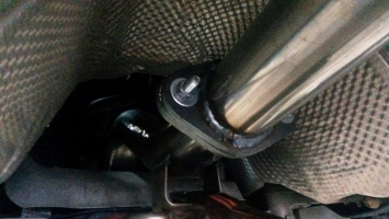 VW GOLF V GT 1.4TSI Turboback exhaust with racing catalytic converter