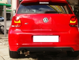 VW Polo 1.2 Tsi R-line Rear Inox Muffler
