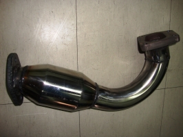 FIAT 500 ABARTH Turboback exhaust with racing catalytic converter