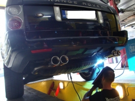 LAND ROVER RANGE ROVER Dual Exhaust Tips