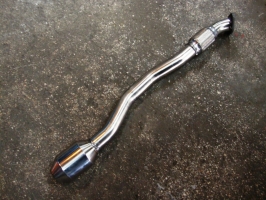 OPEL CORSA OPC Turboback exhaust with racing catalytic converter.