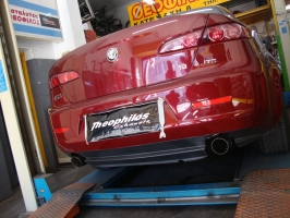 ALFA ROMEO 159 1.9 JTS Stainless Steel Rear Mufflers Left-Right