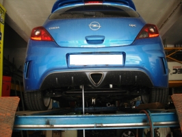 OPEL CORSA OPC Turboback exhaust